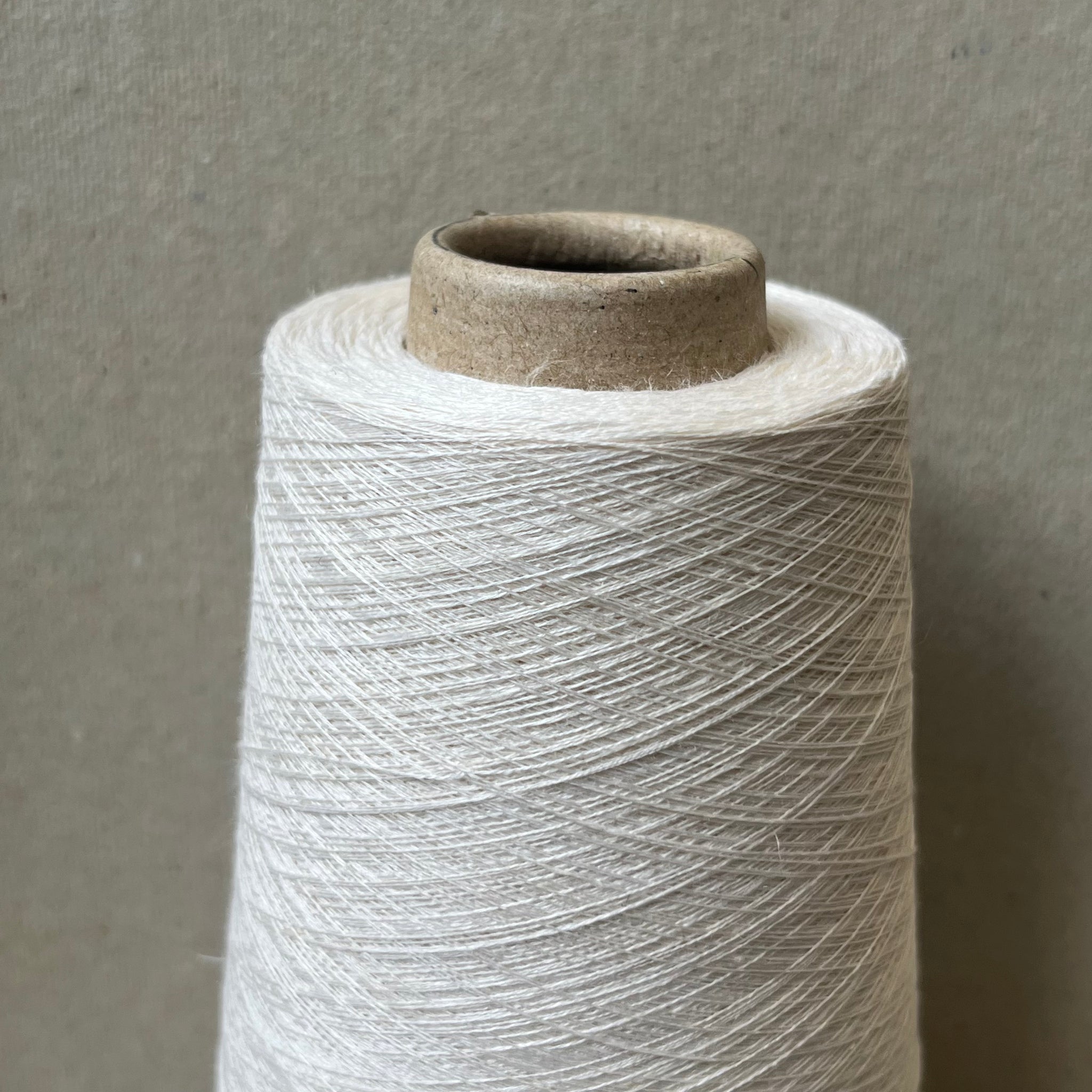 Linen/Cashmere Blend - Arum White