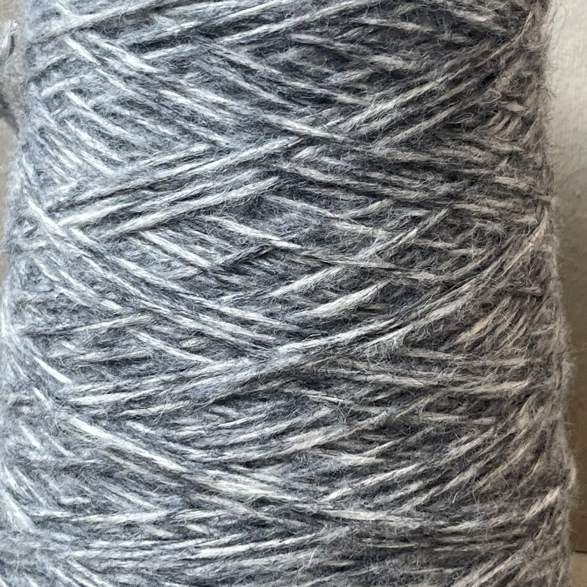 Chunky Alpaca/Wool - Grey Fleece