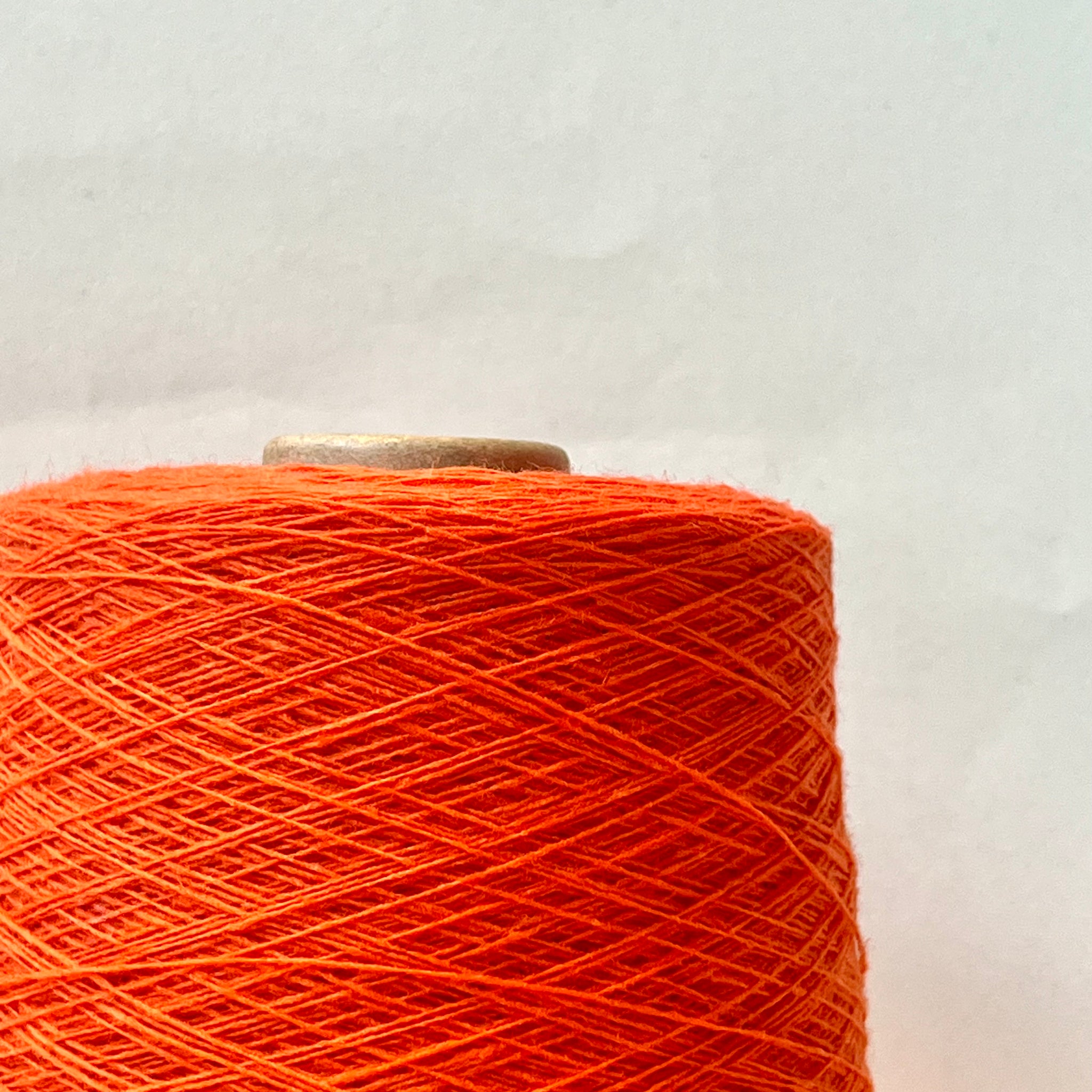 Single Ply Wool Blend - Tangerine
