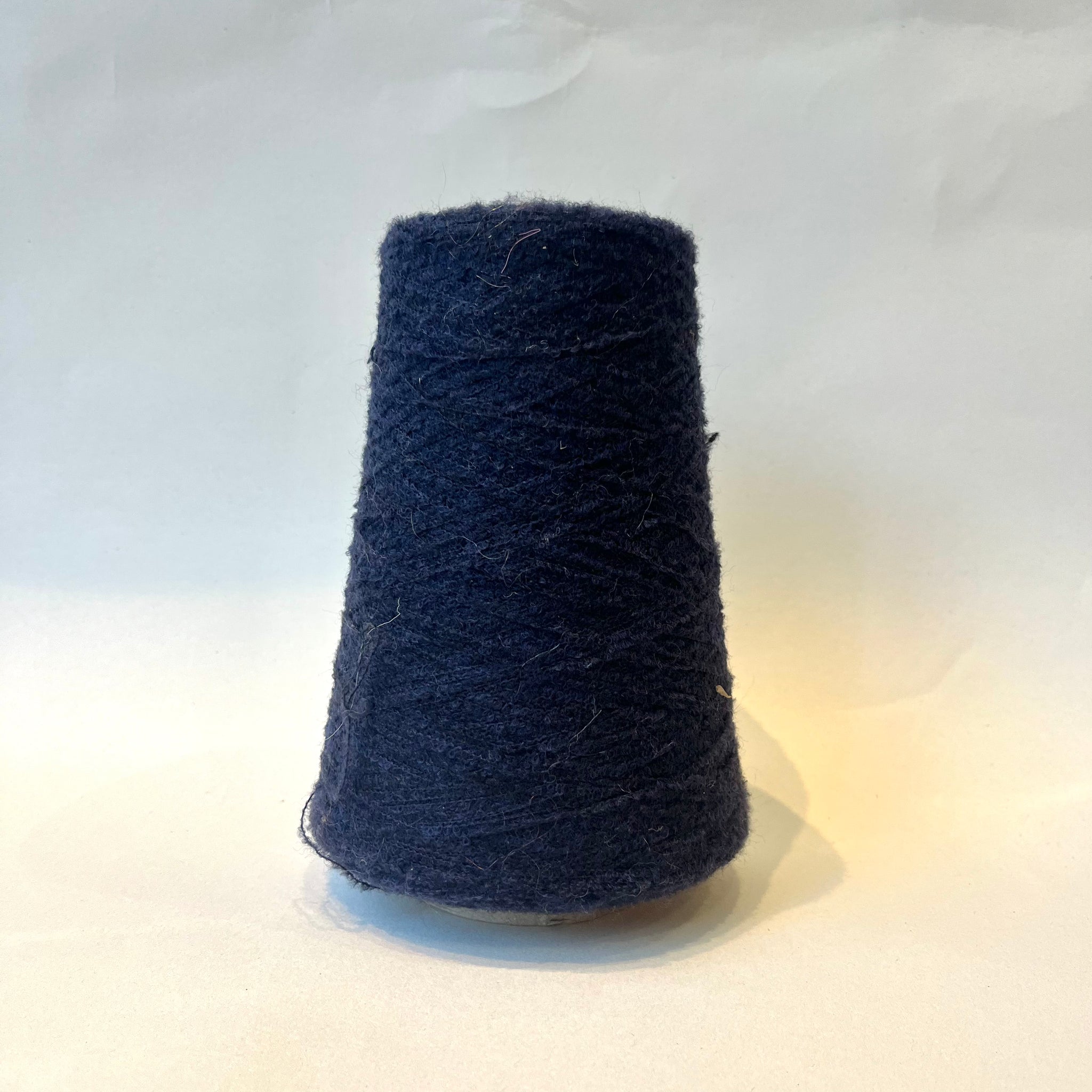Wool Boucle - Navy Mousse