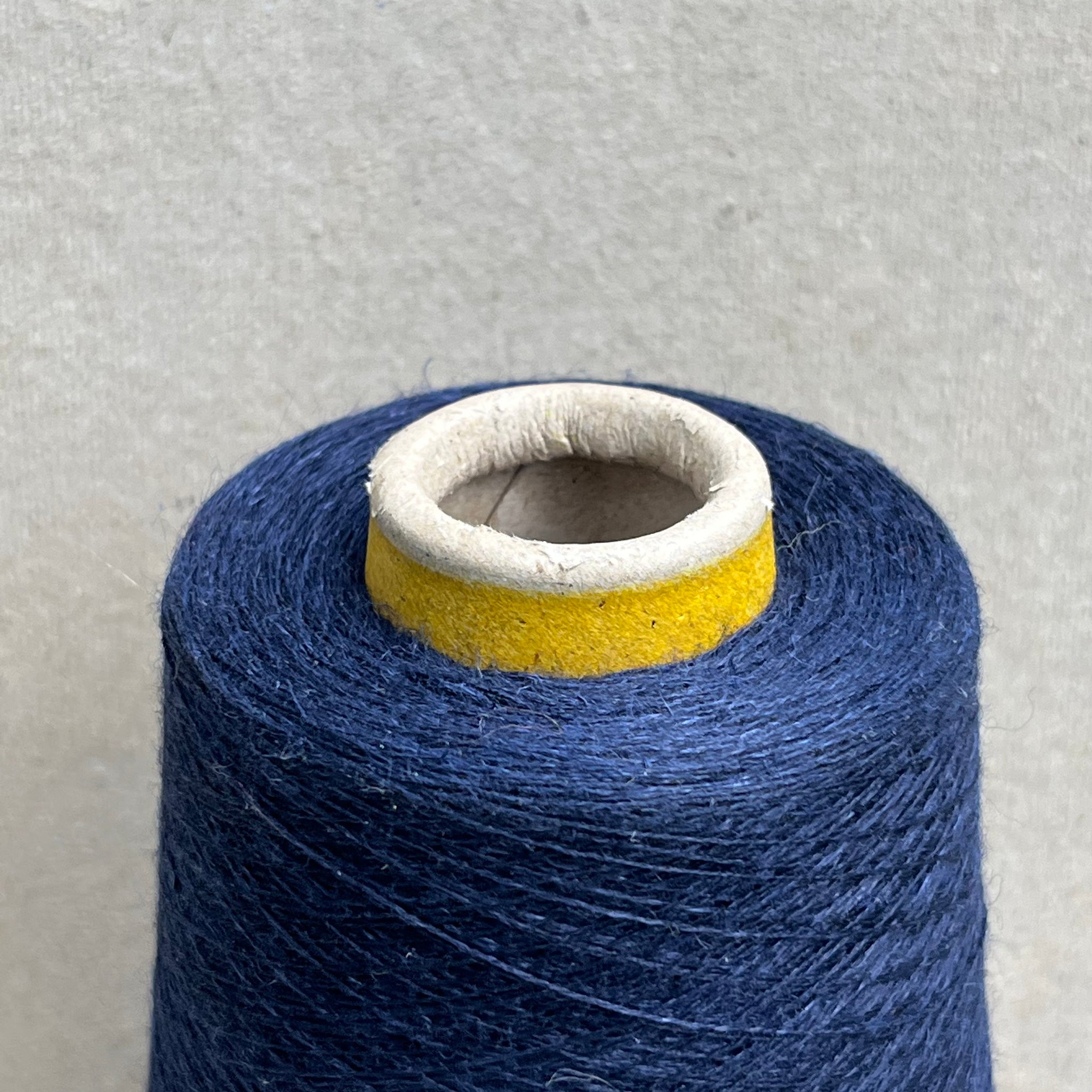 Silk/ Linen Wool Blend - Uniform Blue