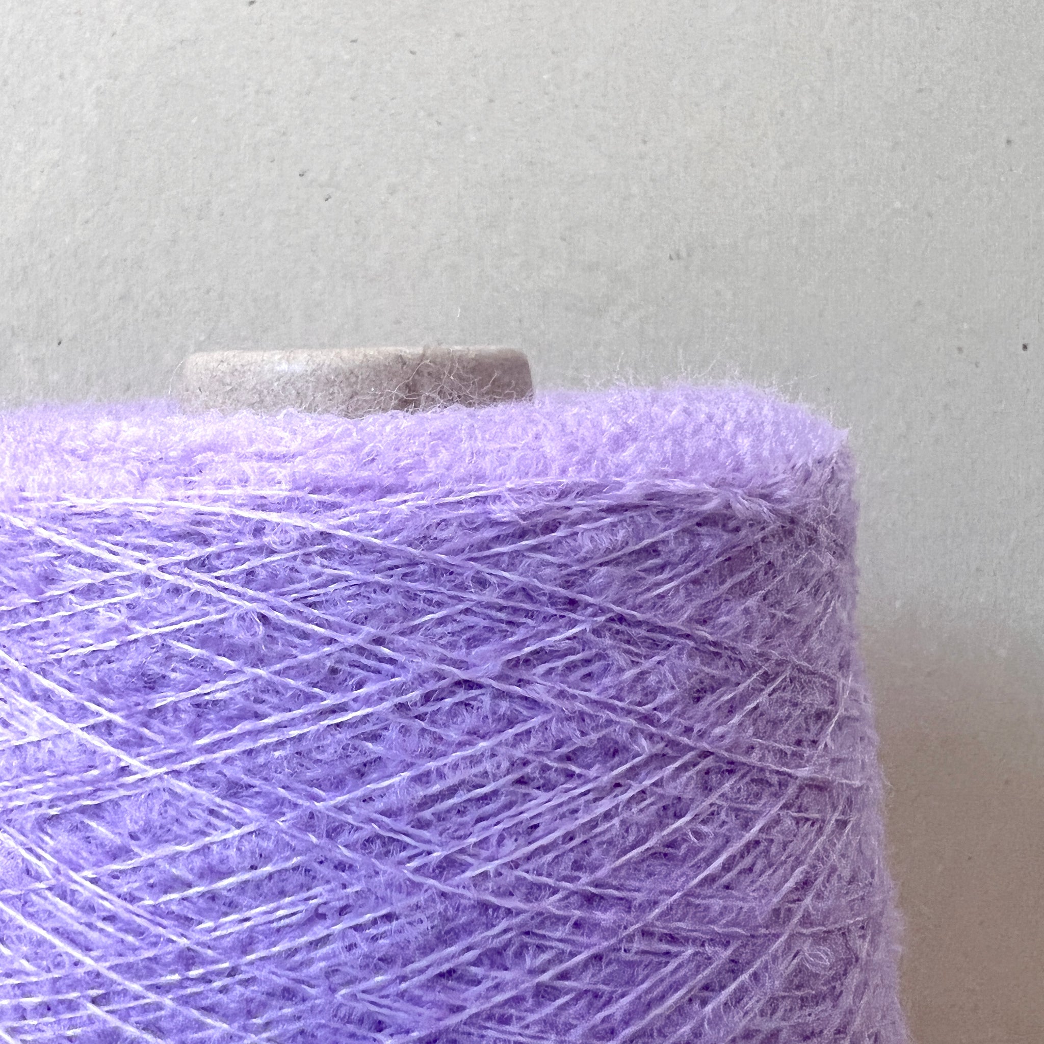 Stretch Wool Boucle - Parma Violet