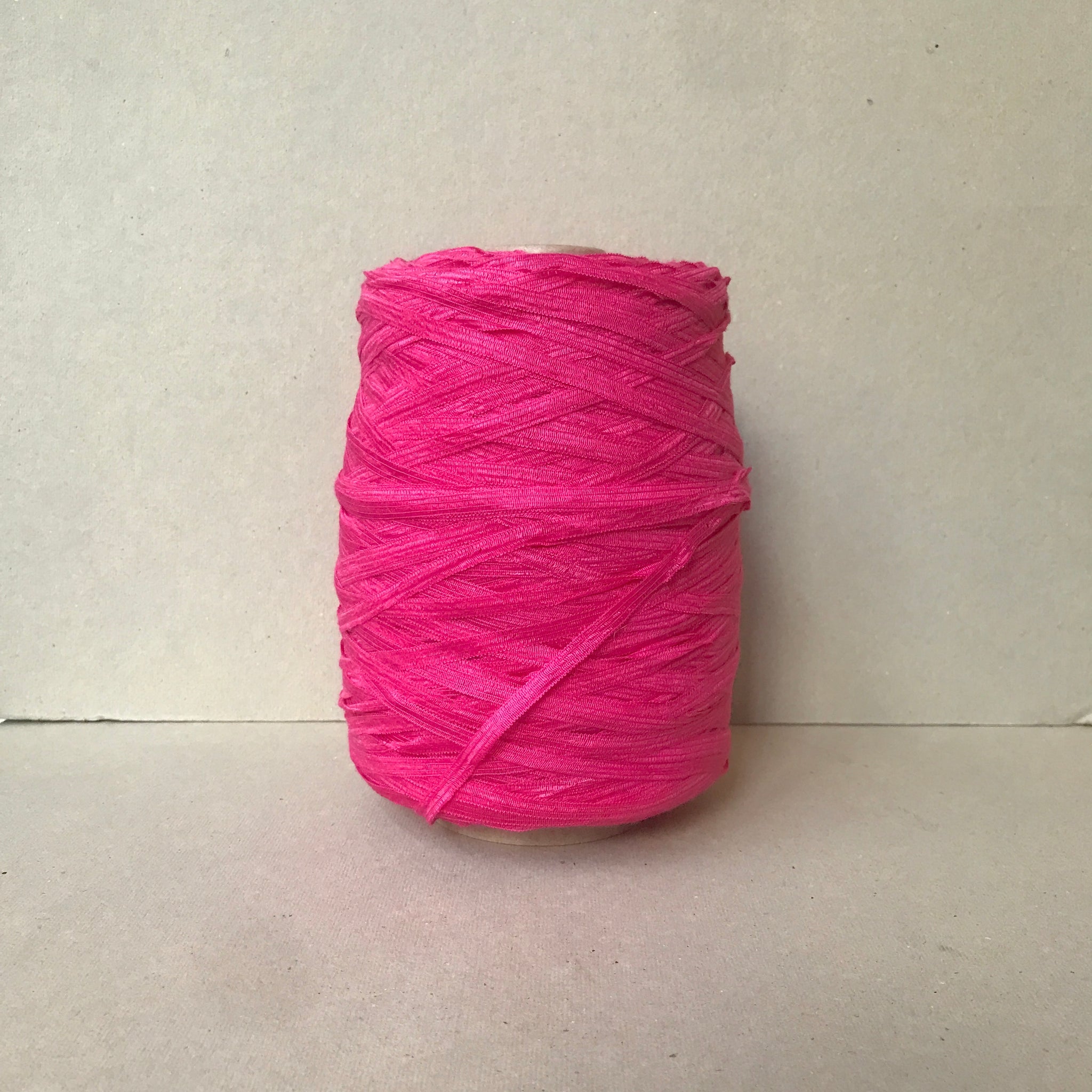 Polycotton Ribbon - Highlighter Pink