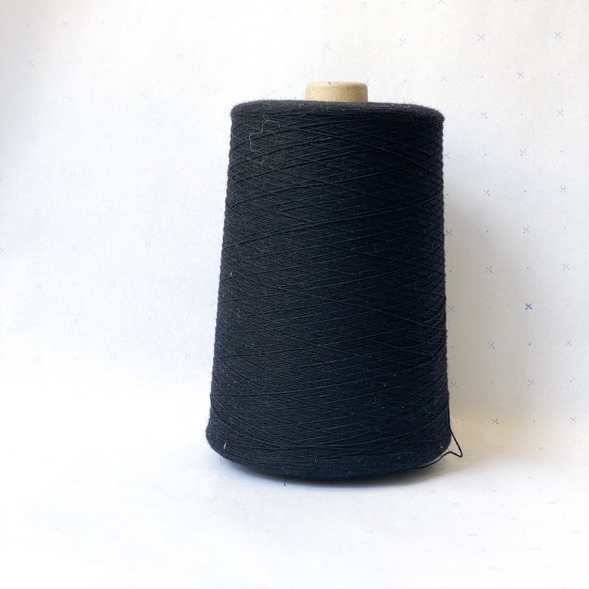 Single Ply Supergeelong Wool - Black