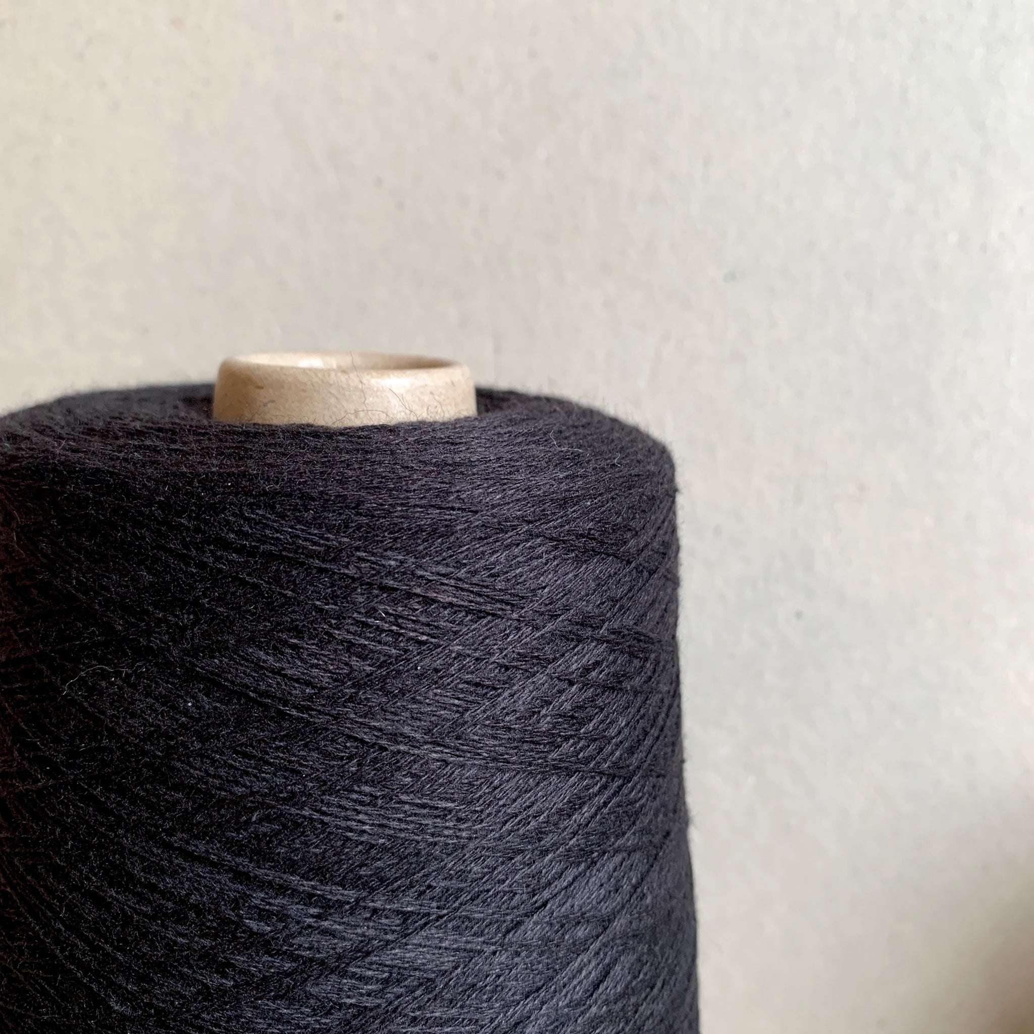 Wool/Cotton Blend - Black